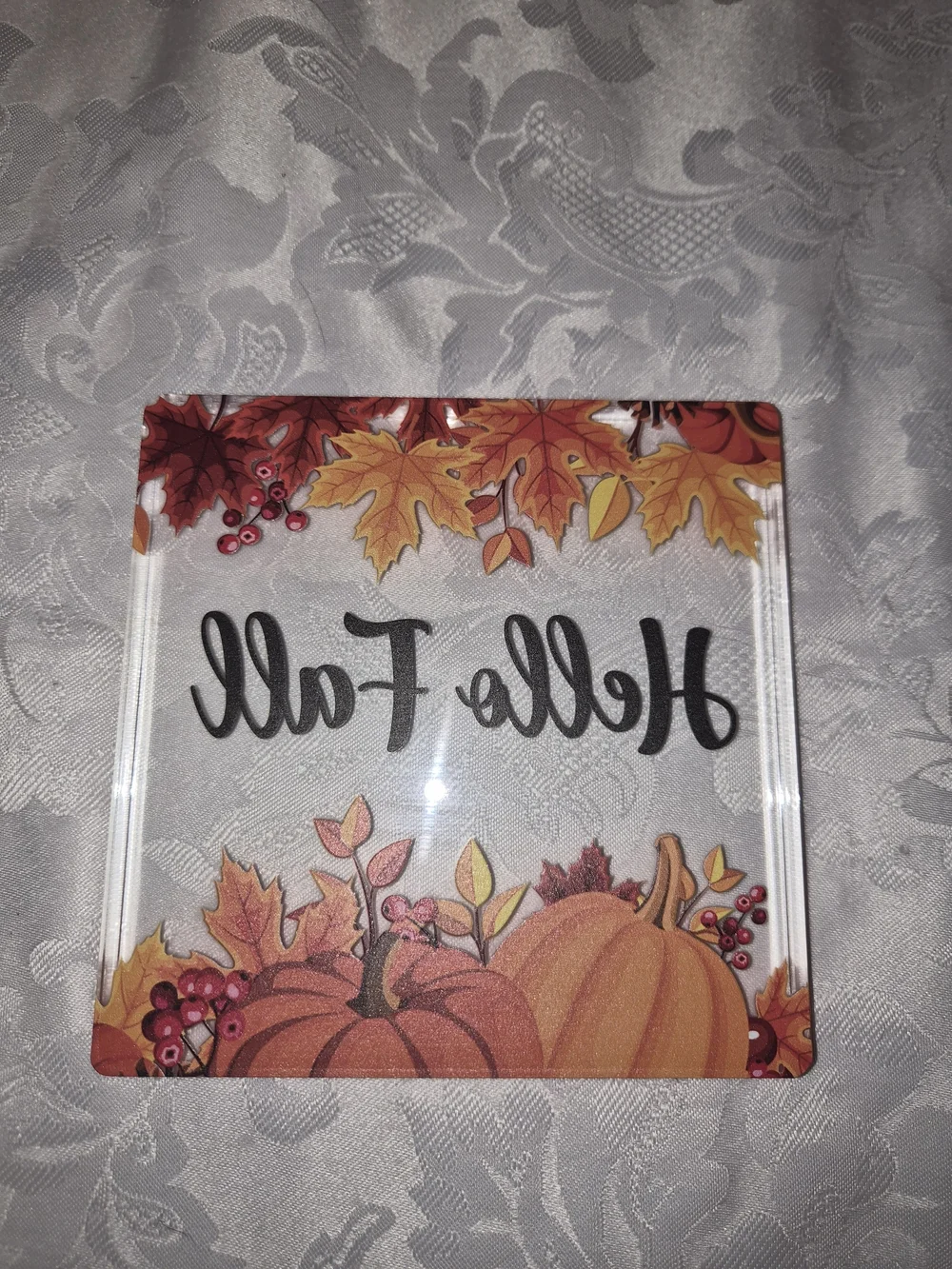2 Piece Set Hello Fall And Halloween